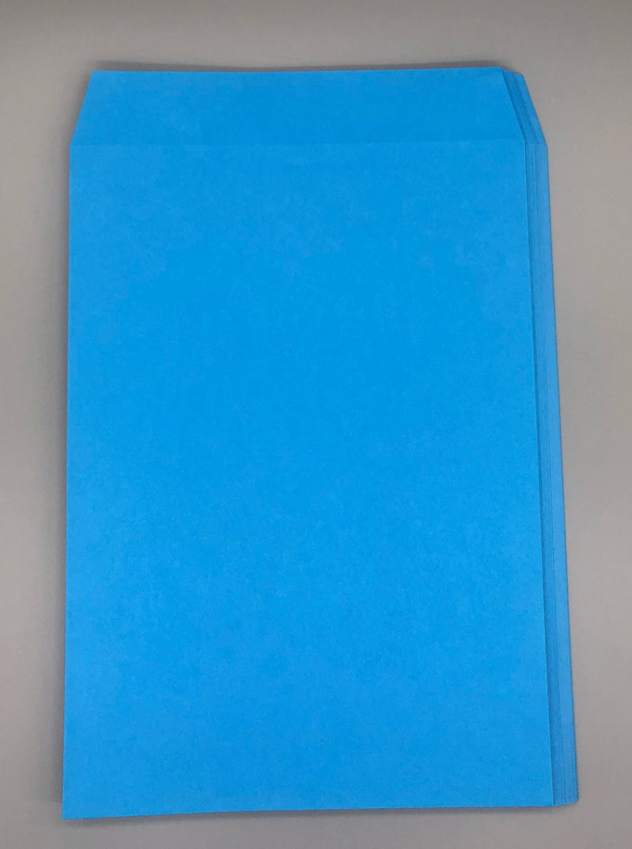 角２サイズ封筒　　カラーブルー85g