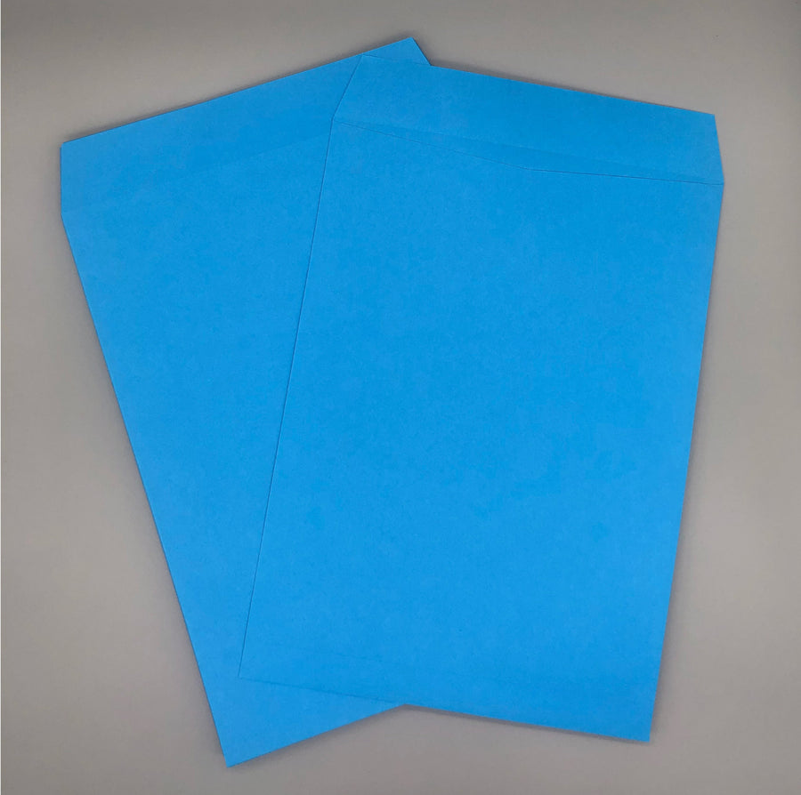 角２サイズ封筒　　カラーブルー85g